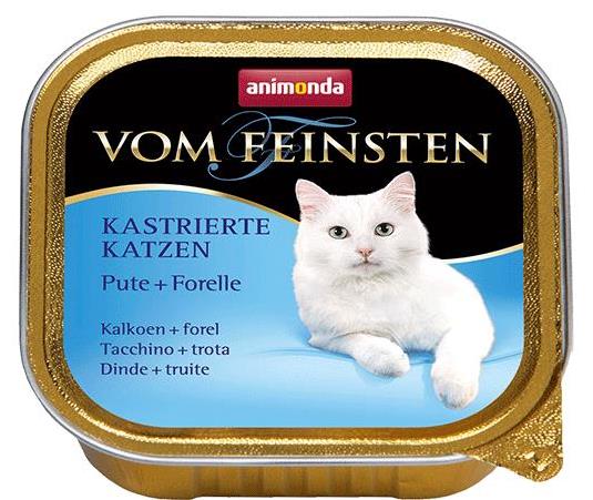 ANIMONDA Vom Feinsten KASTRAT indyk pstrąg 100g