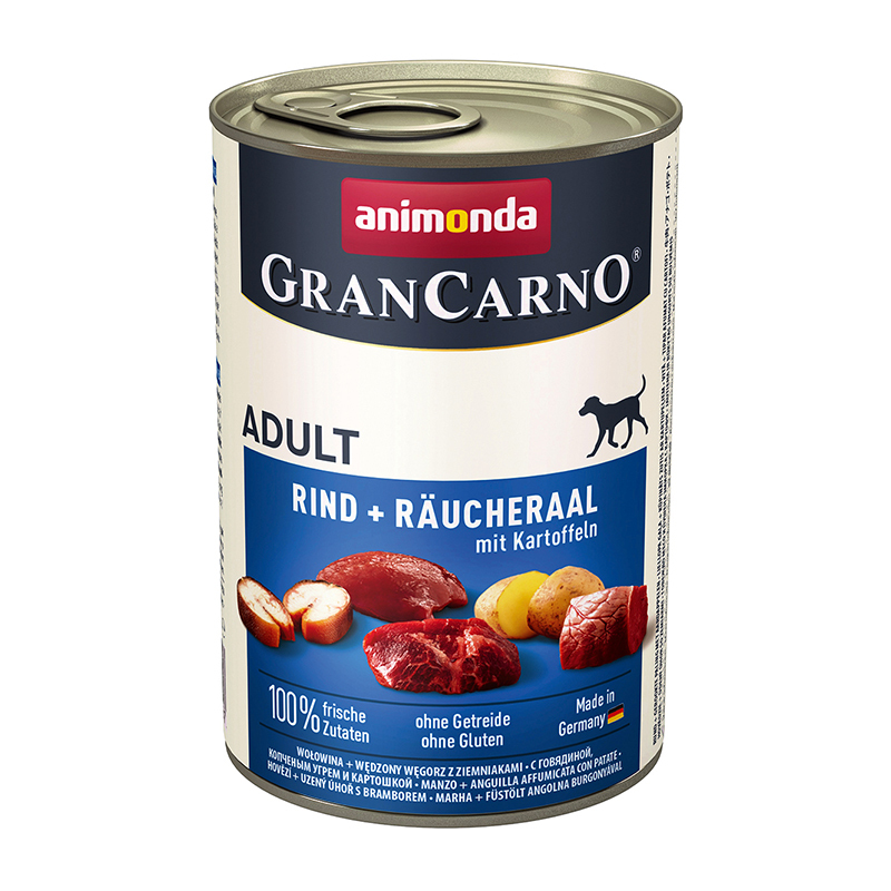 ANIMONDA Gran Carno węgorz wędzony + ziemniaki 400g