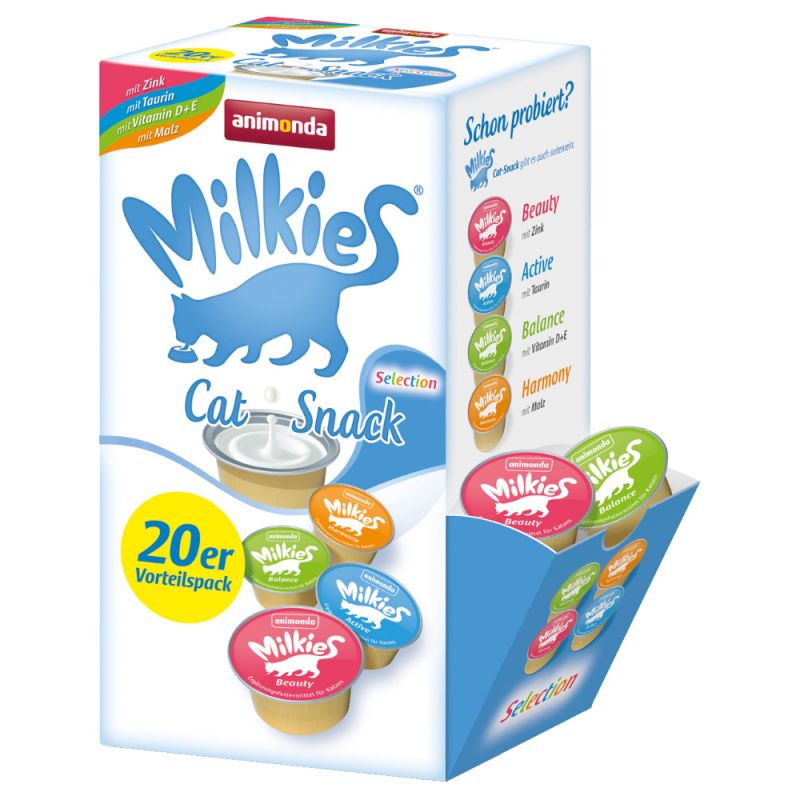 ANIMONDA Milkies Snacks mix smaków 20 szt.