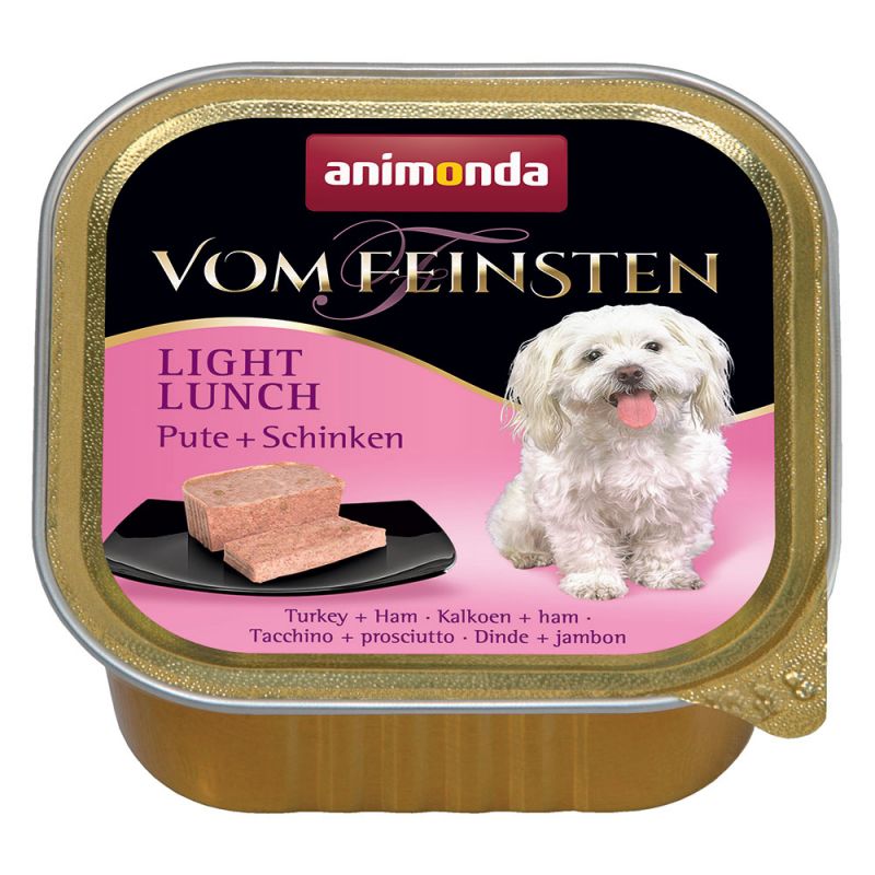 ANIMONDA Vom Feinsten LIGHT indyk z szynką 150g