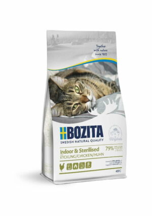 258 BOZITA kot sucha INDOOR & STERILISED 400g