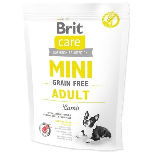 BRIT CARE pies Mini Grain Free Adult Lamb 400g