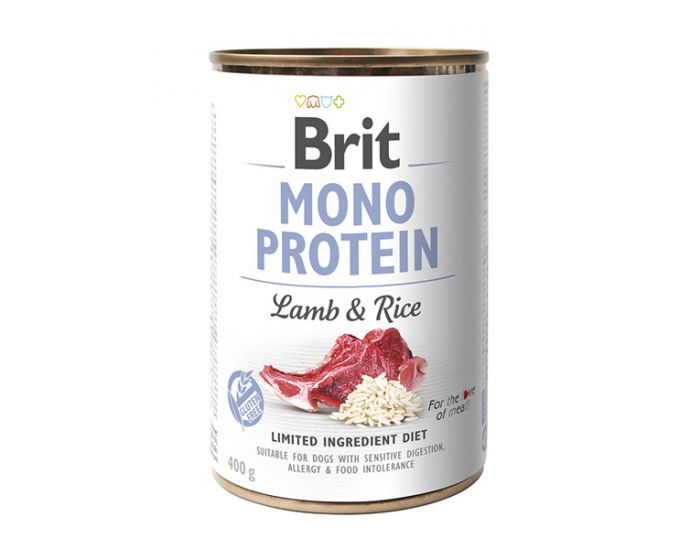 BRIT pies Mono Protein Lamb & Rice 400g