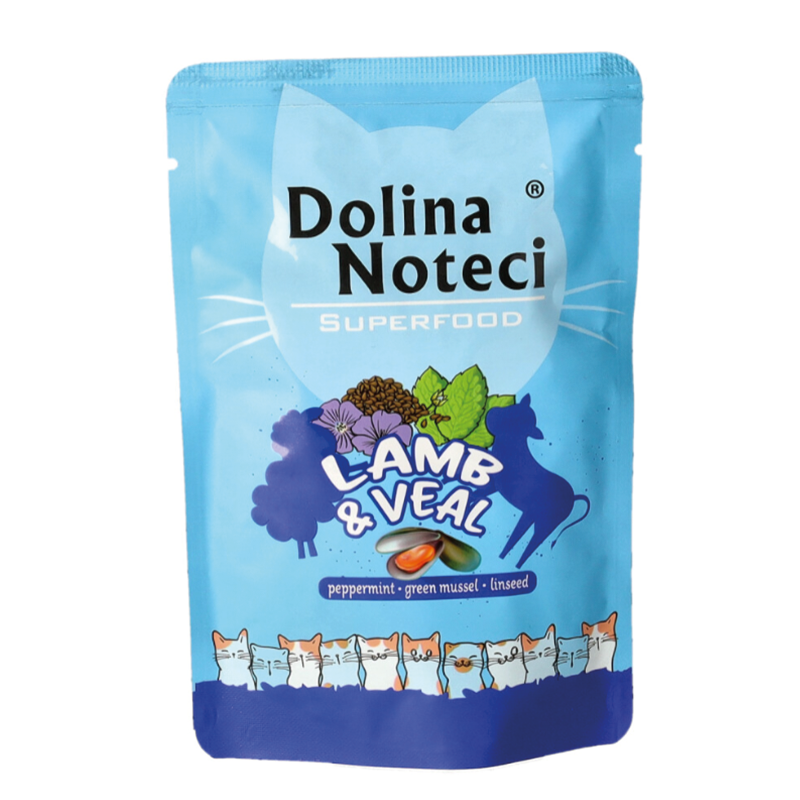 DOLINA NOTECI Superfood Jagnięcina i Cielęcina 85g