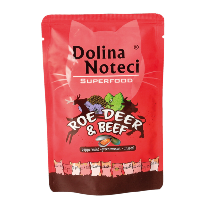 DOLINA NOTECI Superfood Sarna i Wołowina 85g