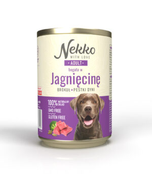 NEKKO Adult Jagnięcina, brokuł, pestki dyni 400g