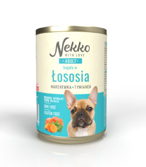 NEKKO Adult Łosoś, marchewka, tymianek 400g