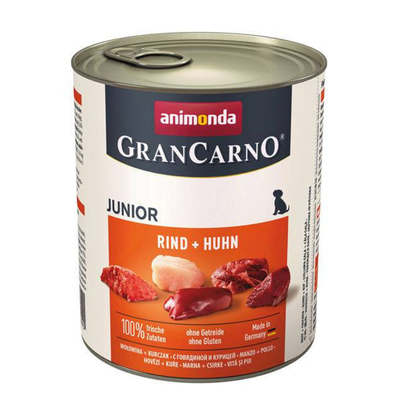 ANIMONDA GranCarno Junior wołowina i kurczak 800g