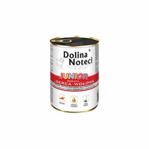 DOLINA NOTECI Premium JUNIOR bogata w serca wołowe 400g