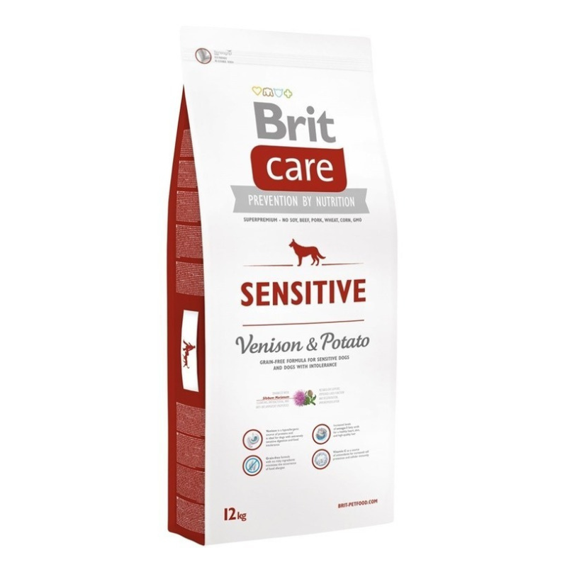 BRIT CARE pies Grain-Free Sensitive Venison 12kg