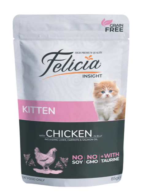 FELICJA Kitten Grain Free Kurczak w galarecie 85g