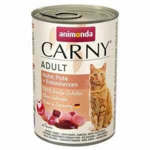 ANIMONDA Carny Adult kurczak indyk serca kacze 400g