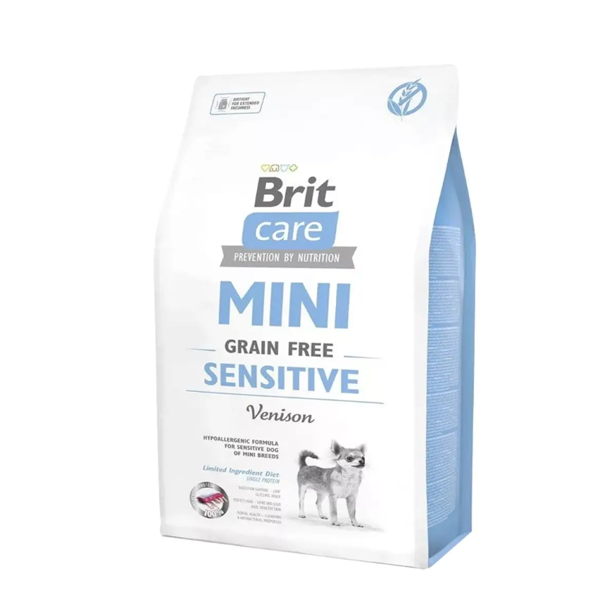 brit care pies mini grain free sensitive 2 kg