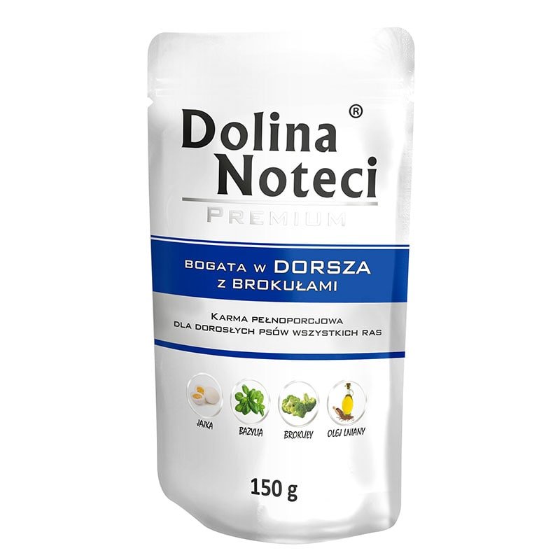 DOLINA NOTECI Premium bogata w dorsza z brokułami 150g