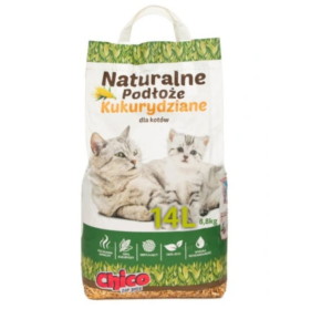 CHICO Żwirek kukurydziany dla kotów 14L